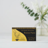 Kaarten voor offee Shop Punch Klantenkaartje (Staand voorkant)