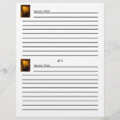 Kaarten voor oude wereldboeken Recipe (Achterkant)