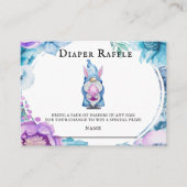 Kaarten voor paasbunny Gnome Diaper Raffle Enclosu Visitekaartje (Voorkant)