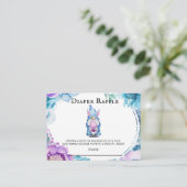 Kaarten voor paasbunny Gnome Diaper Raffle Enclosu Visitekaartje (Staand voorkant)