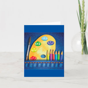 Kaarten voor pencils en penseelartikelen