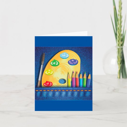 Kaarten voor pencils en penseelartikelen