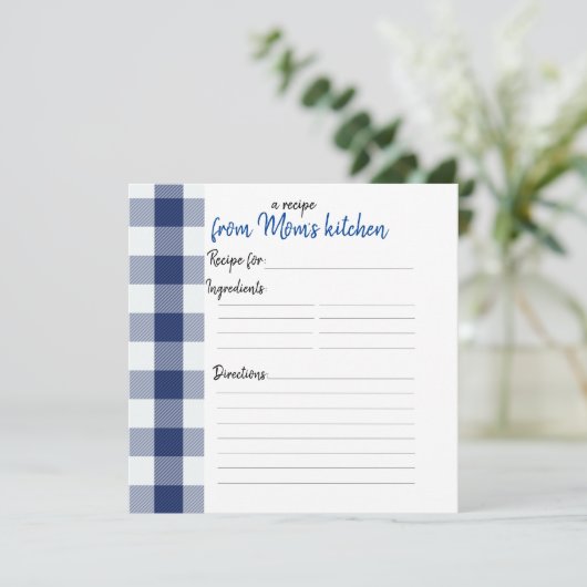 Kaarten voor persoonlijk ontvangen (Staand voorkant)