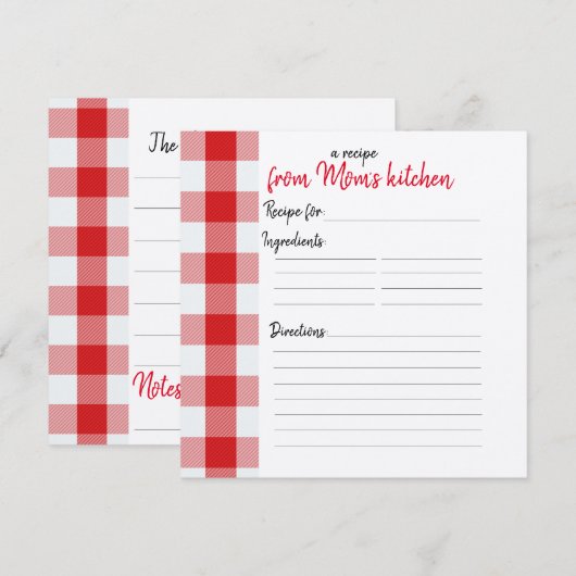 Kaarten voor persoonlijk ontvangen (Voorkant / Achterkant)