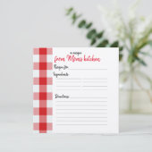 Kaarten voor persoonlijk ontvangen (Staand voorkant)