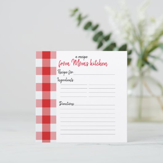 Kaarten voor persoonlijk ontvangen (Staand voorkant)