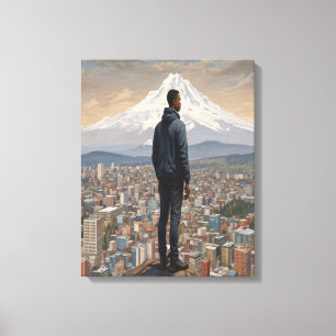Kaarten voor Plaatsen Die Niet Bestaan Canvas Afdruk