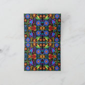 Kaarten voor plaatsing van Mexicaanse bloemen (Binnen)