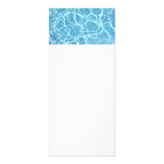 Kaarten voor poolwaterrek reclamekaart (Voorkant)