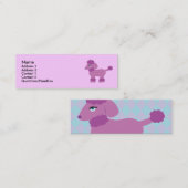 Kaarten voor portaalprofiel mini visitekaartje (Voorkant / Achterkant)