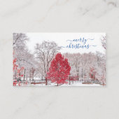 Kaarten voor pretkerst plaatskaartje (Voorkant)
