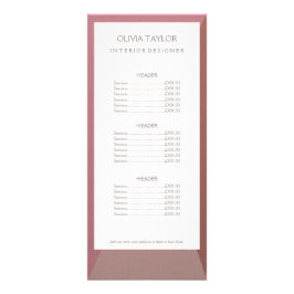 KAARTEN VOOR PRIJSLIJST RECLAMEKAART