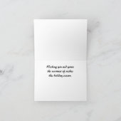 Kaarten voor rendierkunst Aangepaste kerstgriet Ka (Binnen)