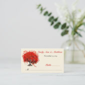 Kaarten voor rode hartritme plaatskaartje (Staand voorkant)