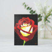 Kaarten voor rood en wit Roos (Staand voorkant)