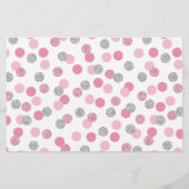 Kaarten voor roze en zilvervoorspellingen voor Bab (Achterkant)