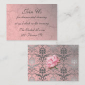 Kaarten voor roze golfbrekers (Voorkant / Achterkant)