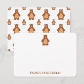 Kaarten voor speciale Kinder kantoorbenodigdheden  (Voorkant / Achterkant)