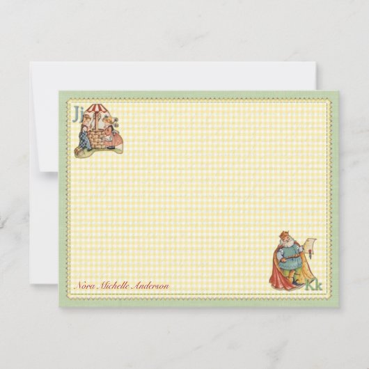 Kaarten voor speciale platte briefkaarten voor Neu (Voorkant)