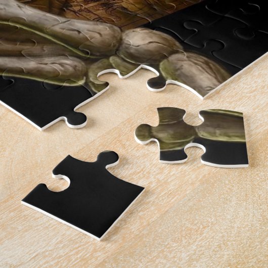 Kaarten voor speldspelen met winde hand legpuzzel (Zijkant)