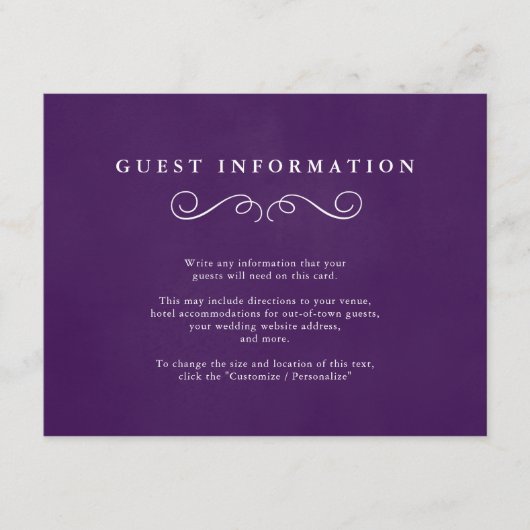 Kaarten voor sprookjesbruiloft invoegen in koninkl (Voorkant)