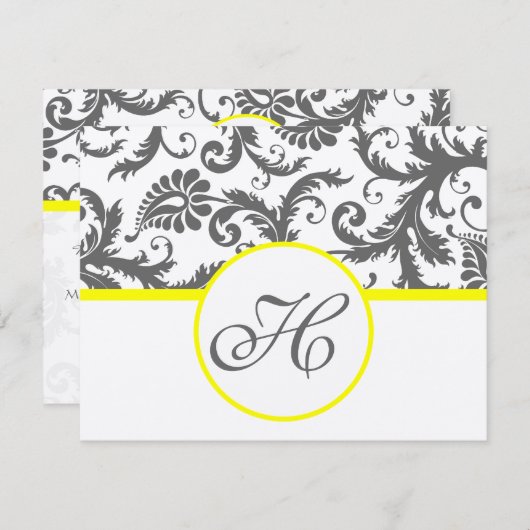 Kaarten voor steenkool, grijs en geel (Voorkant / Achterkant)