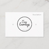 Kaarten voor tapebediende schermkaarten visitekaartje (Voorkant)