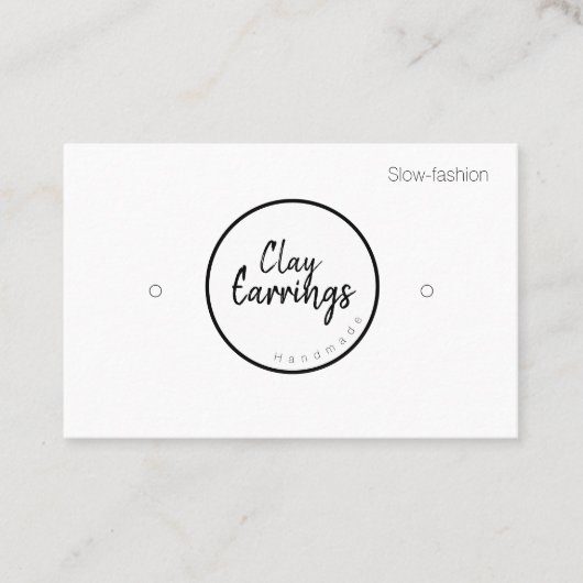 Kaarten voor tapebediende schermkaarten visitekaartje (Voorkant)