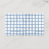 Kaarten voor treinluier | Baby shower trein (Achterkant)