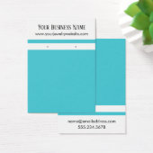 Kaarten voor turquoise Stripee Earring Holder Disp Visitekaartje (Bureau)