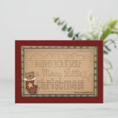 Kaarten voor vakantieontvangst (Staand voorkant)