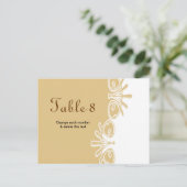 Kaarten voor weddenschappen Briefkaart (Staand voorkant)