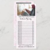 Kaarten voor weduwenfotografie (Voorkant / Achterkant)