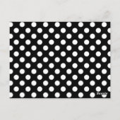 Kaarten voor zwarte en witte poka dot (Achterkant)