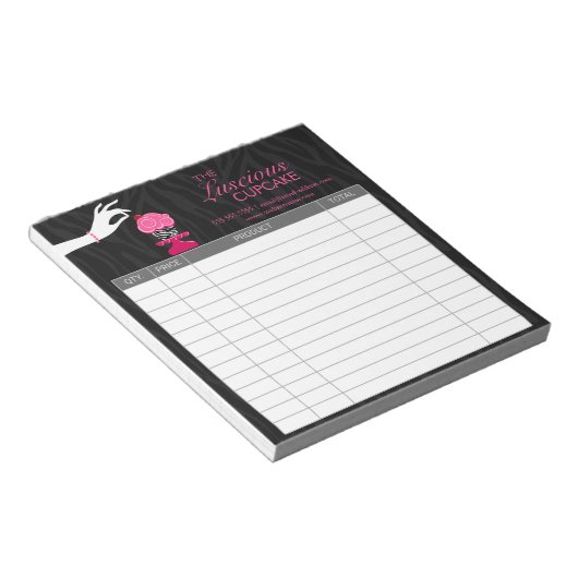 Kaartenbonnen voor Zebra Notitieblok (Schuin)