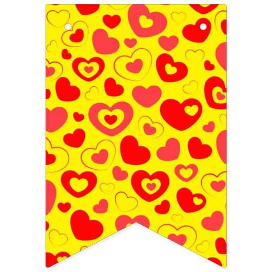 kaartendecoratie vlaggetjes (Derde vlag)