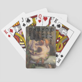 Kaartendok voor de realiteit pokerkaarten