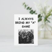 kaartengrap briefkaart (Staand voorkant)