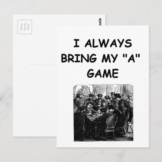 kaartengrap briefkaart (Voorkant / Achterkant)