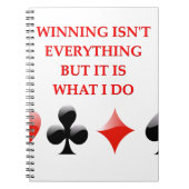 kaartengrap notitieboek (Voorkant)