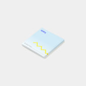 Kaartenhuis | Ongebruikelijke bedrijfskleding Post-it® Notes (Schuin)