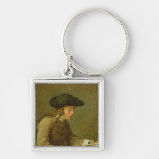 Kaartenhuis Sleutelhanger (Voorkant)