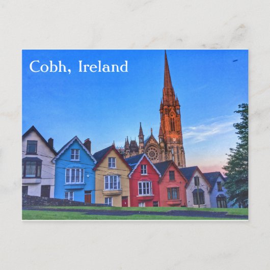 Kaartenhuizen, Cobh Ireland, Briefkaart (Voorkant)