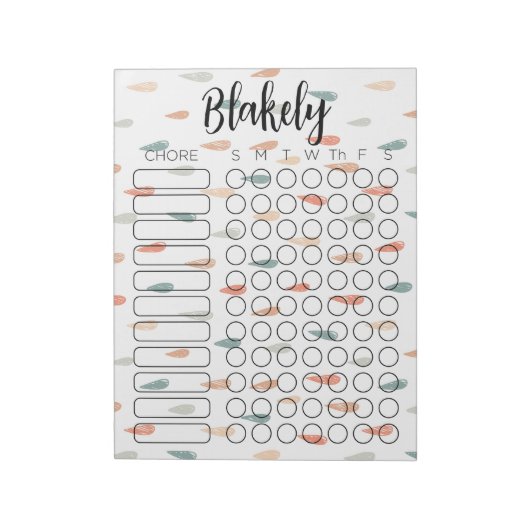 Kaartenkaartblok Notitieblok (Linkerzijde)