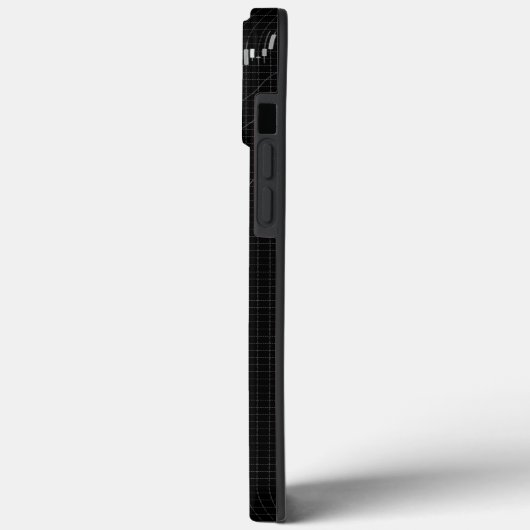 Kaartenkaarten voor ex zwart-wit Case-Mate iPhone case (Achterkant / Links)