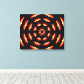 Kaartenkruidoek Canvas Afdruk (Insitu (Houten vloer))