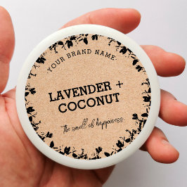 Kaartenlabel Kaarbordkarton Sticker