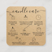 Kaartenpas Hartelijk dank Kaart Voeg uw Logo toe Vierkante Visitekaartje (Voorkant)