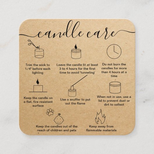 Kaartenpas Hartelijk dank Kaart Voeg uw Logo toe Vierkante Visitekaartje (Voorkant)