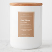 Kaartenproduct - Zuster - Etiket op maat (Voorkant)